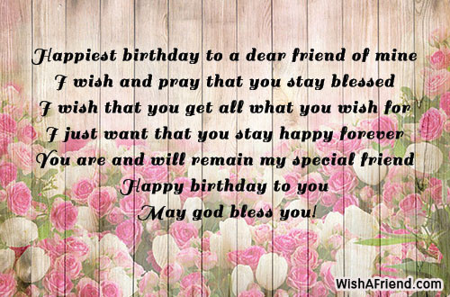 Best ideas about Birthday Wishes For A Dear Friend
. Save or Pin Birthday Wishes For Friends Now.