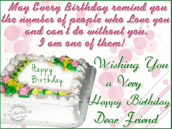 Best ideas about Birthday Wishes For A Dear Friend
. Save or Pin 250 Happy Birthday Wishes for Friends [MUST READ] Now.