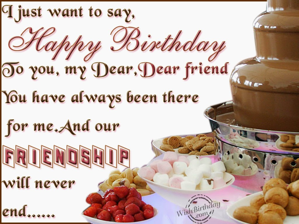 Best ideas about Birthday Wishes For A Dear Friend
. Save or Pin Happy Birthday Wishes For Dear Friend Birthday Wishes Now.