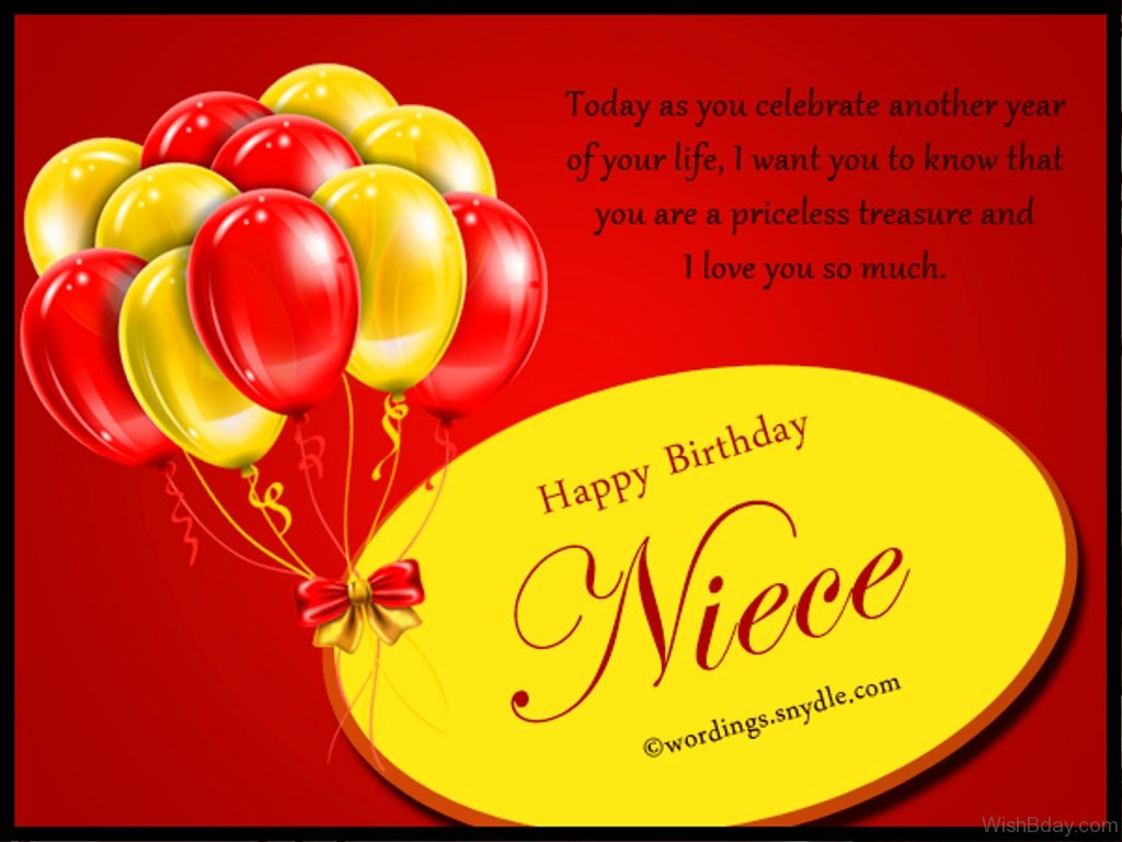 Best ideas about Birthday Wishes For A Niece
. Save or Pin 46 Birthday Wishes For Niece Now.