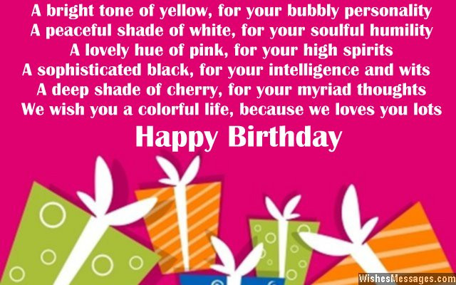 Best ideas about Birthday Wishes For A Niece
. Save or Pin Birthday poems for niece – WishesMessages Now.