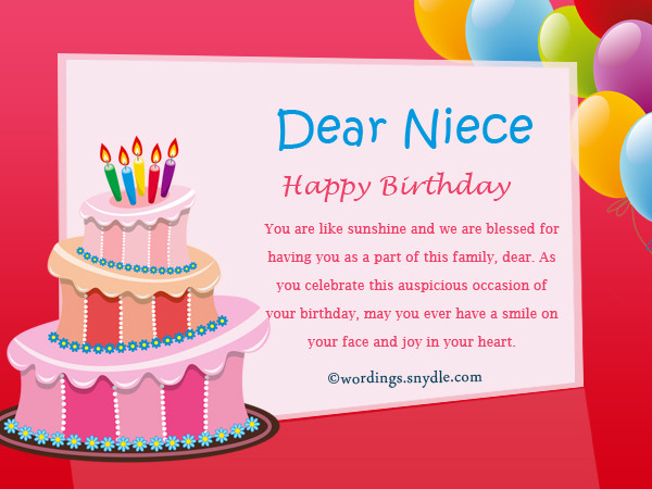 Best ideas about Birthday Wishes For A Niece
. Save or Pin Happy Birthday Wishes for Niece Niece Birthday Messages Now.