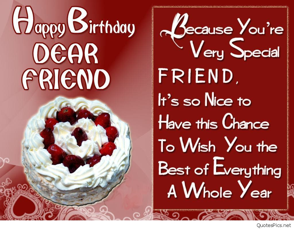 Best ideas about Birthday Wishes For A Special Friend
. Save or Pin Happy Birthday wallpaper wishes greetings 2017 Now.
