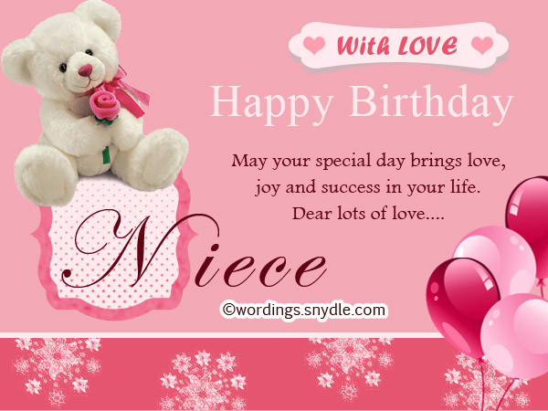Best ideas about Birthday Wishes For Aunt From Niece
. Save or Pin Happy Birthday Wishes for Niece Niece Birthday Messages Now.