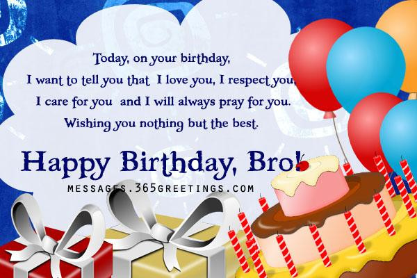 Best ideas about Birthday Wishes For Big Brother
. Save or Pin Birthday Wishes for Brother 365greetings Now.