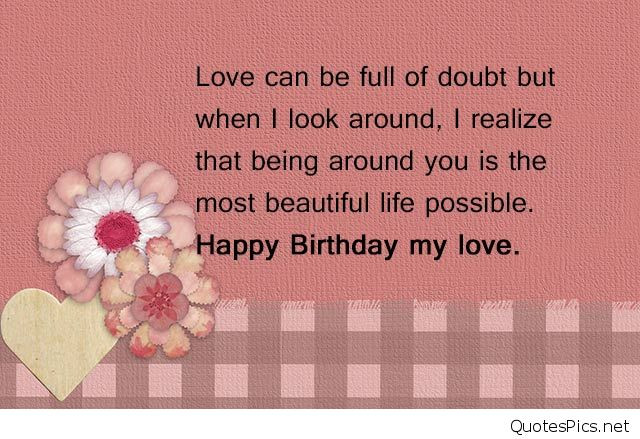 Best ideas about Birthday Wishes For Boyfriend Romantic
. Save or Pin Happy birthday my love cards & photos 2016 2017 Now.