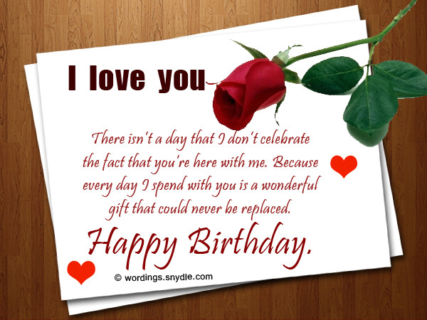 Best ideas about Birthday Wishes For Boyfriend Romantic
. Save or Pin Romantic Birthday Wishes And Messages Wordings and Messages Now.