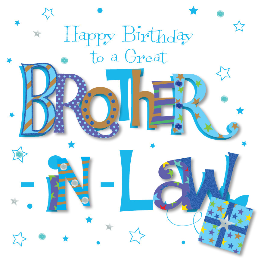 Best ideas about Birthday Wishes For Brother In Law
. Save or Pin Great Brother In Law Happy Birthday Greeting Card Now.