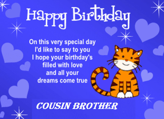 Best ideas about Birthday Wishes For Cousin Brother
. Save or Pin 100 Happy Birthday Wishes for Cousin with Now.