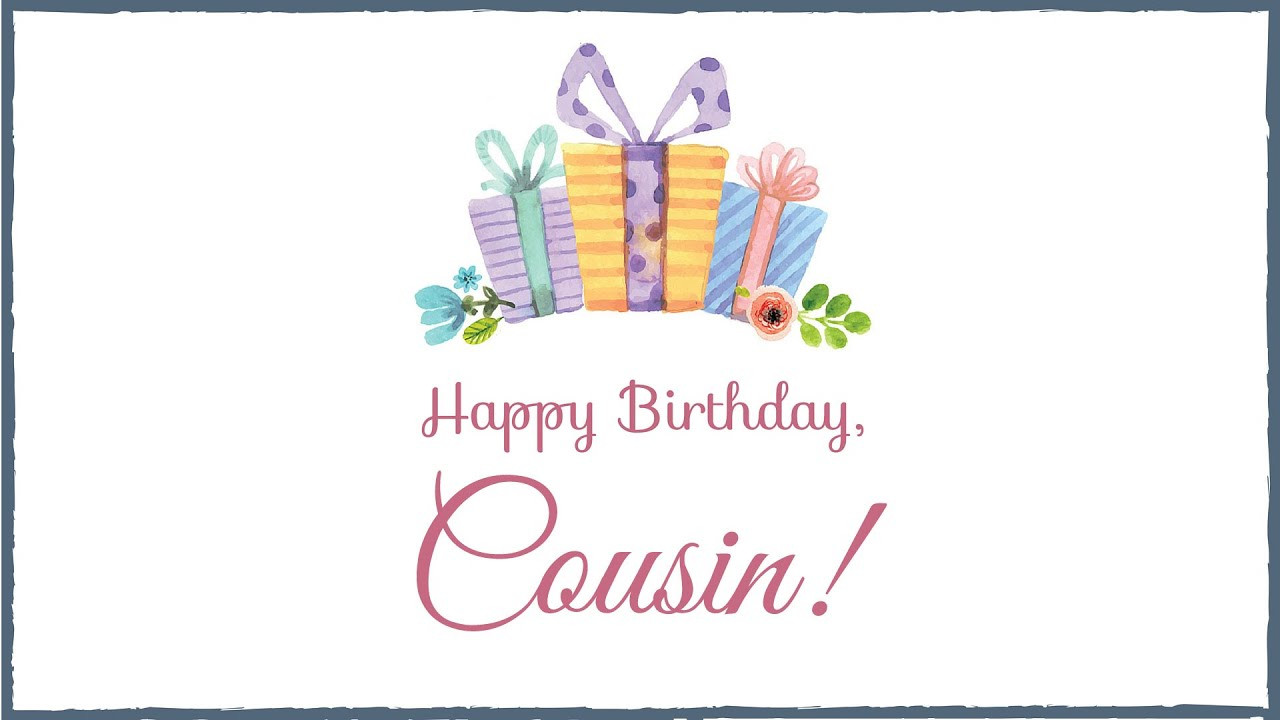 Best ideas about Birthday Wishes For Cousin Female Images
. Save or Pin Happy Birthday Cousin Now.