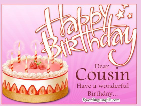 Best ideas about Birthday Wishes For Cousin Female Images
. Save or Pin Happy Birthday Dear Cousin s and Now.