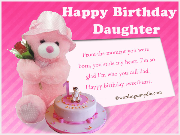 Best ideas about Birthday Wishes For Daughter From Mom
. Save or Pin Birthday Wishes for Daughter Wordings and Messages Now.