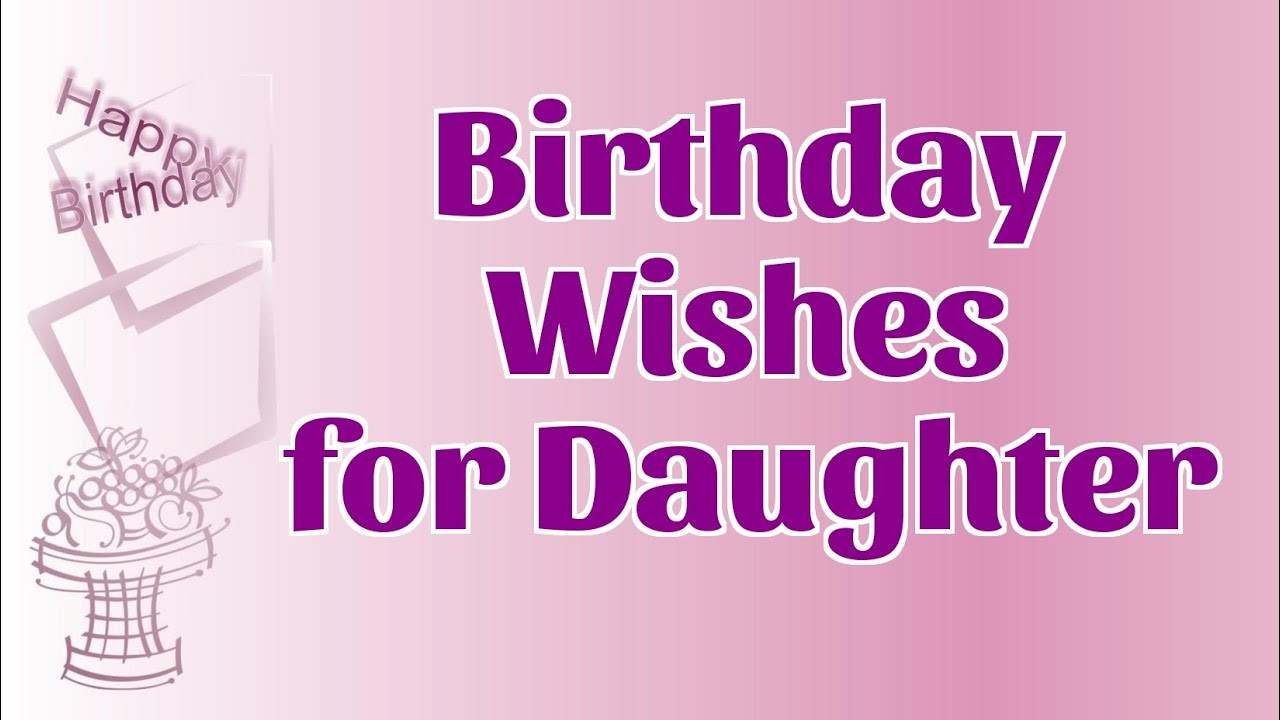 Best ideas about Birthday Wishes For Daughter
. Save or Pin Sweet Birthday Wishes for Daughter Now.