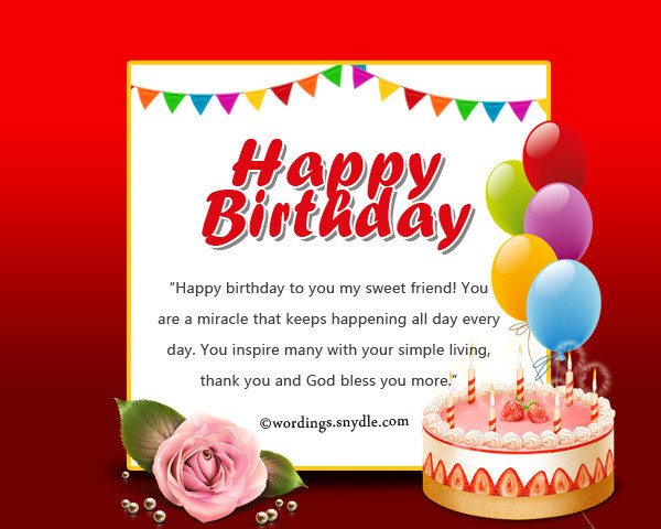 Best ideas about Birthday Wishes For Friend On Facebook
. Save or Pin Birthday Messages for Friends on Wordings and Now.