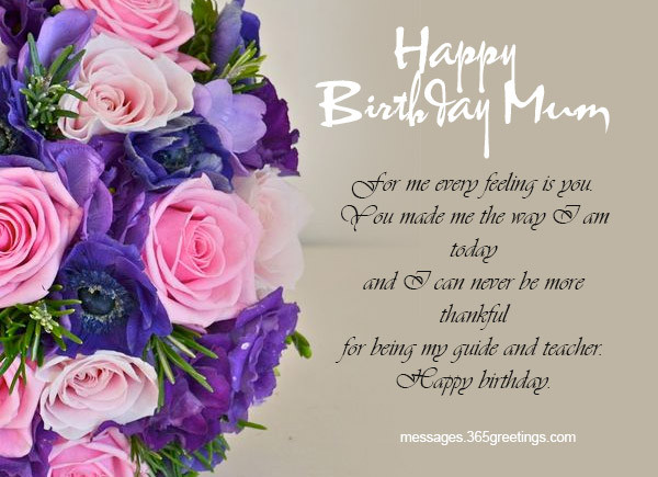 Best ideas about Birthday Wishes For Mom
. Save or Pin Birthday Wishes for Mother 365greetings Now.