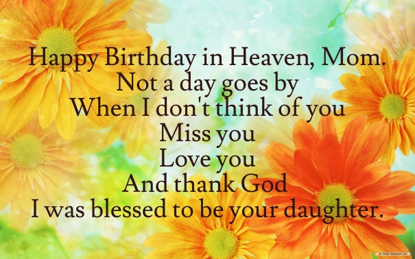 Best ideas about Birthday Wishes For Mom In Heaven
. Save or Pin HAPPY BIRTHDAY QUOTES FOR MY MOM IN HEAVEN image quotes at Now.