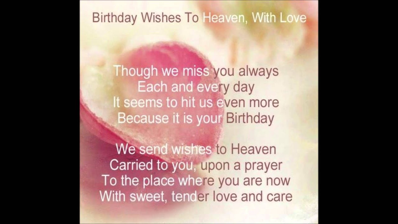 Best ideas about Birthday Wishes For Mom In Heaven
. Save or Pin Heavenly Birthday Wishes to you Mom Now.