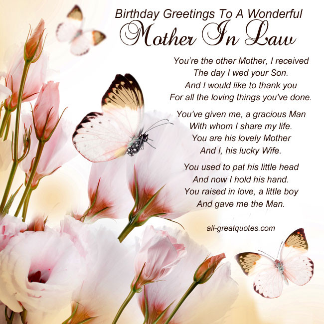 Best ideas about Birthday Wishes For Mother In Law
. Save or Pin Mother In Law In Heaven Quotes QuotesGram Now.