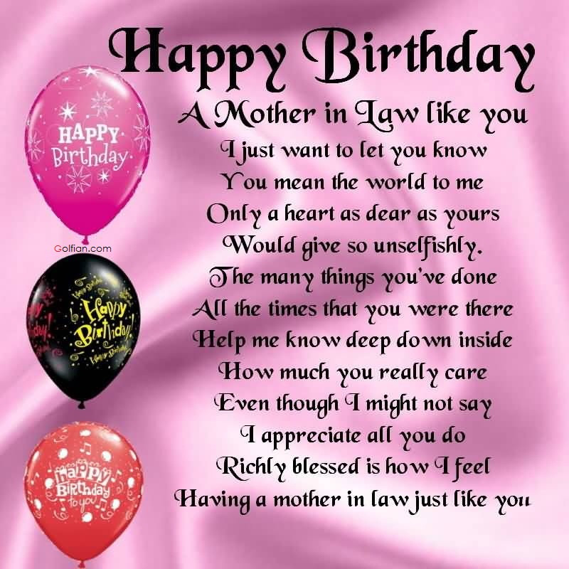 Best ideas about Birthday Wishes For Mother In Law
. Save or Pin 60 Beautiful Birthday Wishes For Mother In Law – Best Now.