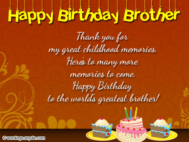 Best ideas about Birthday Wishes For My Brother
. Save or Pin Best Birthday Wishes for Friend Sister Brother Page 2 Now.