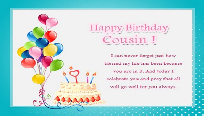 Best ideas about Birthday Wishes For My Cousin
. Save or Pin Happy Birthday Wishes For Cousin Female and Male Quotes Now.