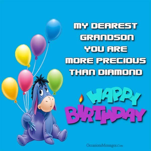 Best ideas about Birthday Wishes For My Grandson
. Save or Pin Happy Birthday Wishes for Grandson Occasions Messages Now.
