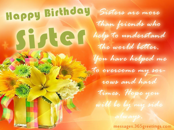 Best ideas about Birthday Wishes For My Sister
. Save or Pin Birthday wishes For Sister that warm the heart Now.