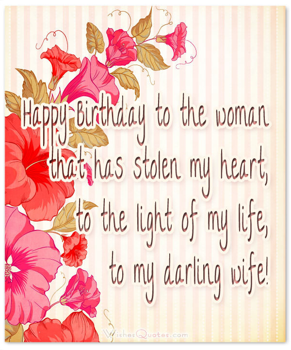 Best ideas about Birthday Wishes For My Wife
. Save or Pin Birthday Wishes for Wife Romantic and Passionate Now.