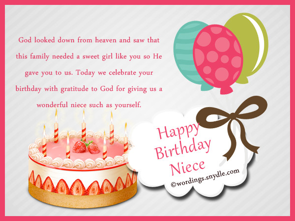 Best ideas about Birthday Wishes For Nice
. Save or Pin Happy Birthday Wishes for Niece Niece Birthday Messages Now.