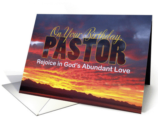 Best ideas about Birthday Wishes For Pastor
. Save or Pin Pastor Birthday Sunset card Now.