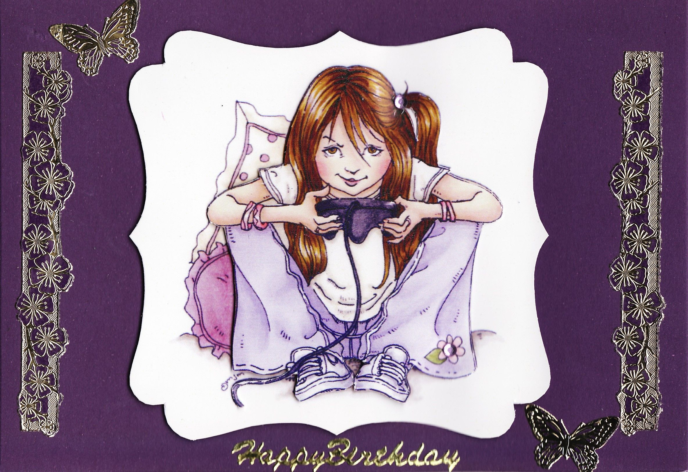 Best ideas about Birthday Wishes For Teenage Girl
. Save or Pin 3D Happy Birthday Teenage Girl Card Now.
