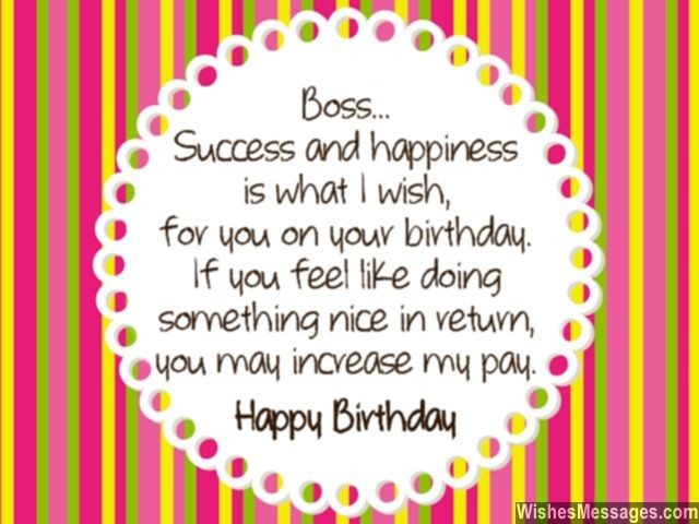 Best ideas about Birthday Wishes For Your Boss
. Save or Pin Birthday Wishes for Boss Quotes and Messages Now.