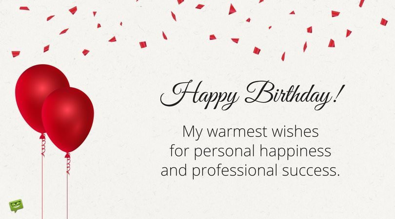 Best ideas about Birthday Wishes For Your Boss
. Save or Pin Professionally Yours Happy Birthday Wishes for my Boss Now.