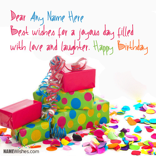 Best ideas about Birthday Wishes Images With Name
. Save or Pin Happy Birthday Messages With Name Now.