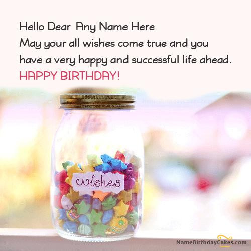 Best ideas about Birthday Wishes Images With Name
. Save or Pin Birthday Wishes Jar With Name Now.