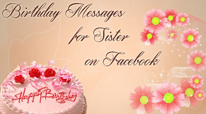 Best ideas about Birthday Wishes On Facebook
. Save or Pin Birthday Messages for Sister on Now.
