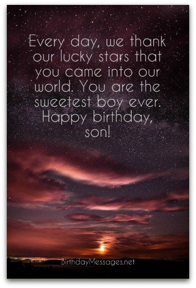 Best ideas about Birthday Wishes Son
. Save or Pin Son Birthday Wishes Unique Birthday Messages for Sons Now.