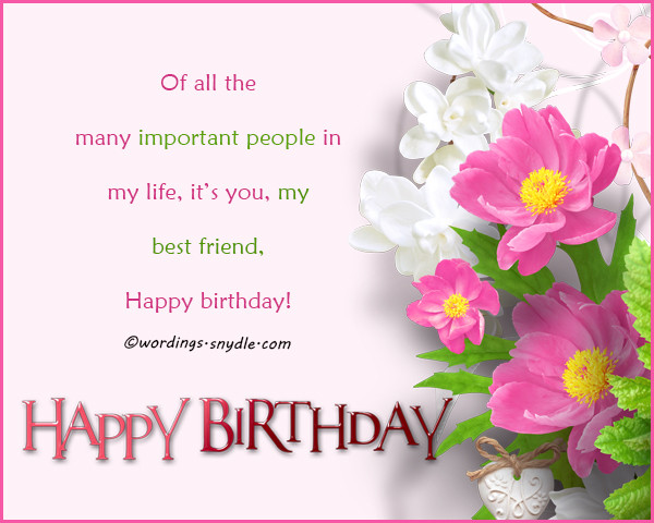 Best ideas about Birthday Wishes To My Best Friend
. Save or Pin Birthday Wishes For Best Friend Forever Wordings and Now.