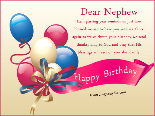 Best ideas about Birthday Wishes To Nephew
. Save or Pin Nephew Birthday Messages Happy Birthday Wishes for Nephew Now.