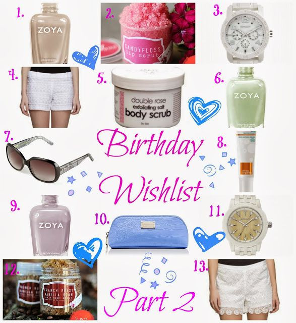 Best ideas about Birthday Wishlist Ideas
. Save or Pin 1000 images about Birthday Wishlist Ideas on Pinterest Now.