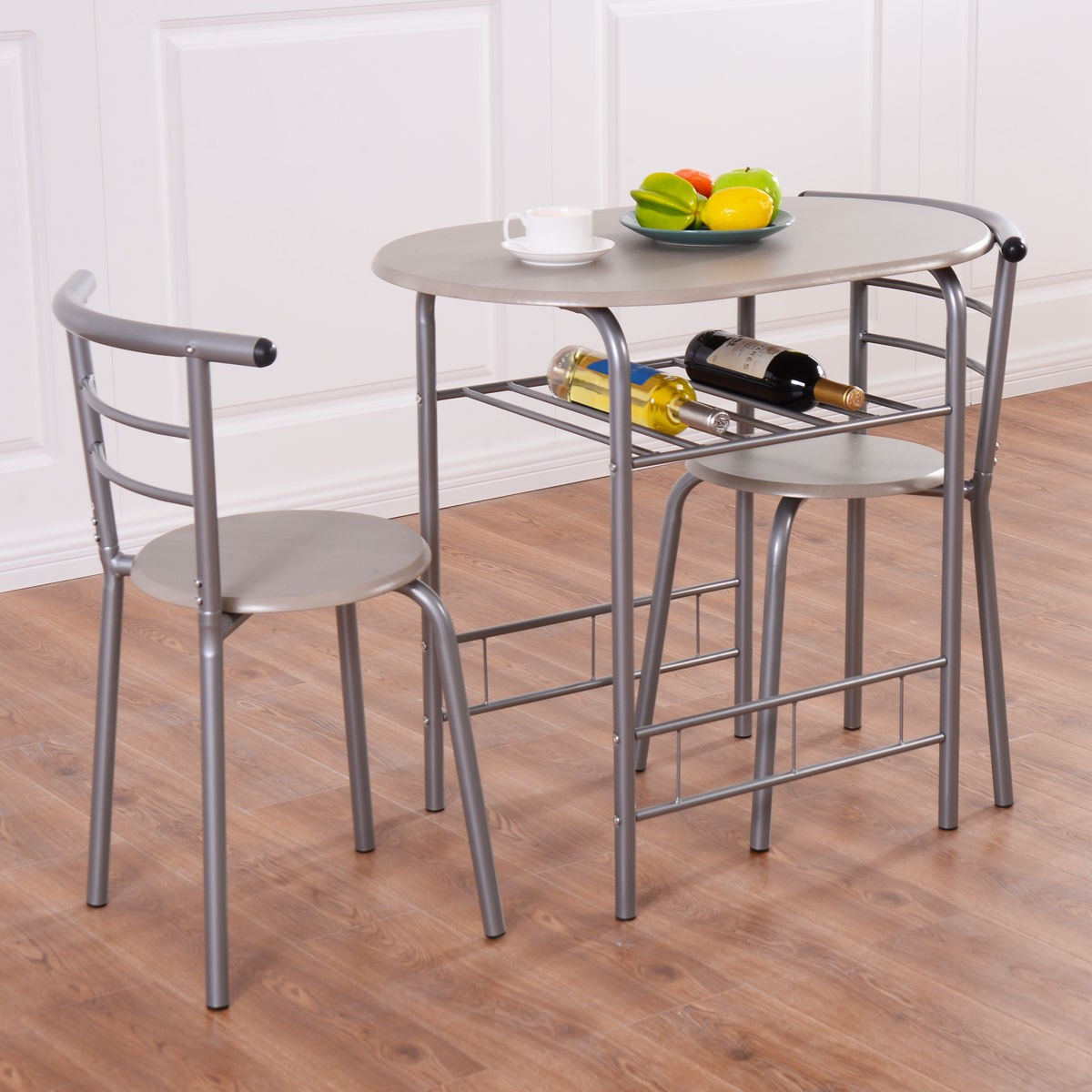 Best ideas about Bistro Table And Chairs
. Save or Pin 3pcs Bistro Dining Set Small Kitchen Indoor Outdoor Table Now.