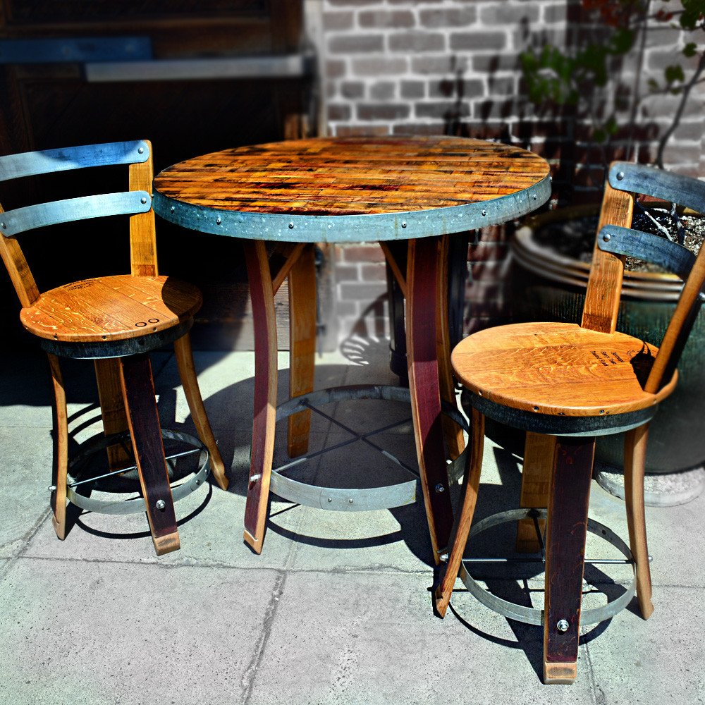Best ideas about Bistro Table And Chairs
. Save or Pin Wine Barrel Bistro Table with Two Chairs Napa General Store Now.