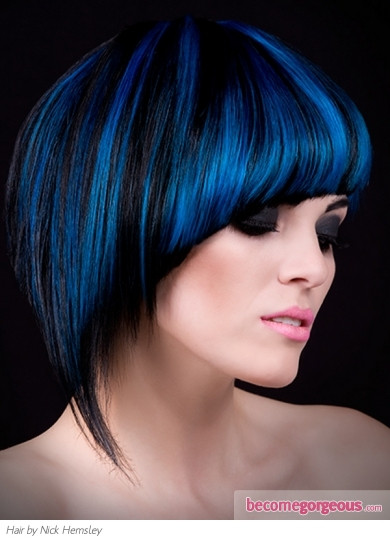 Best ideas about Black And Blue Hairstyles
. Save or Pin Punk Girl Hairstyles Black Hair and Blue Now.