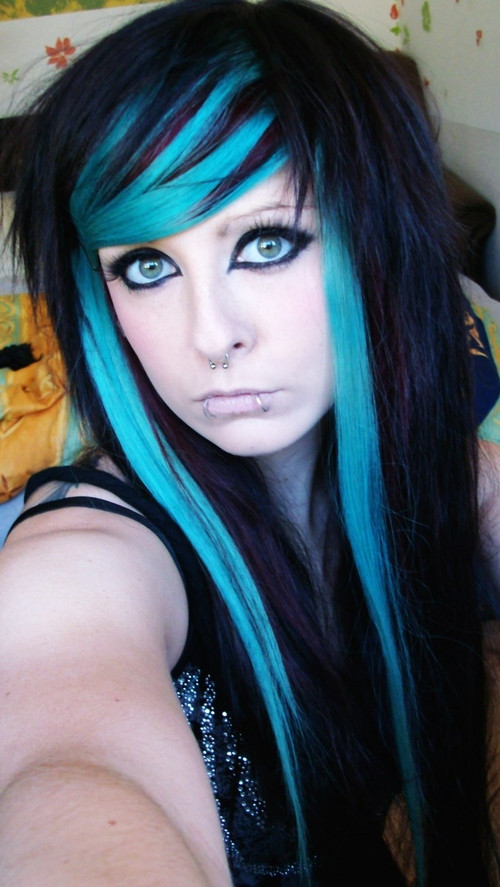 Best ideas about Black And Blue Hairstyles
. Save or Pin Emo Haircuts For Ultra Chic Look Now.