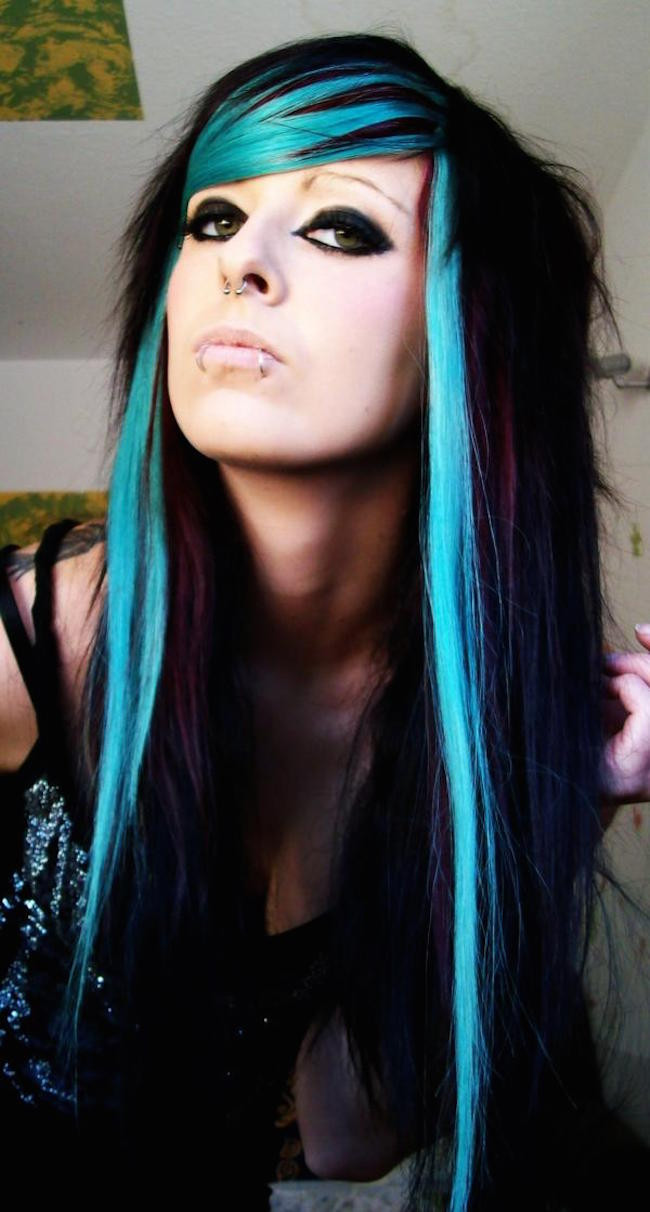 Best ideas about Black And Blue Hairstyles
. Save or Pin 20 Emo Hairstyles for Girls Feed Inspiration Now.