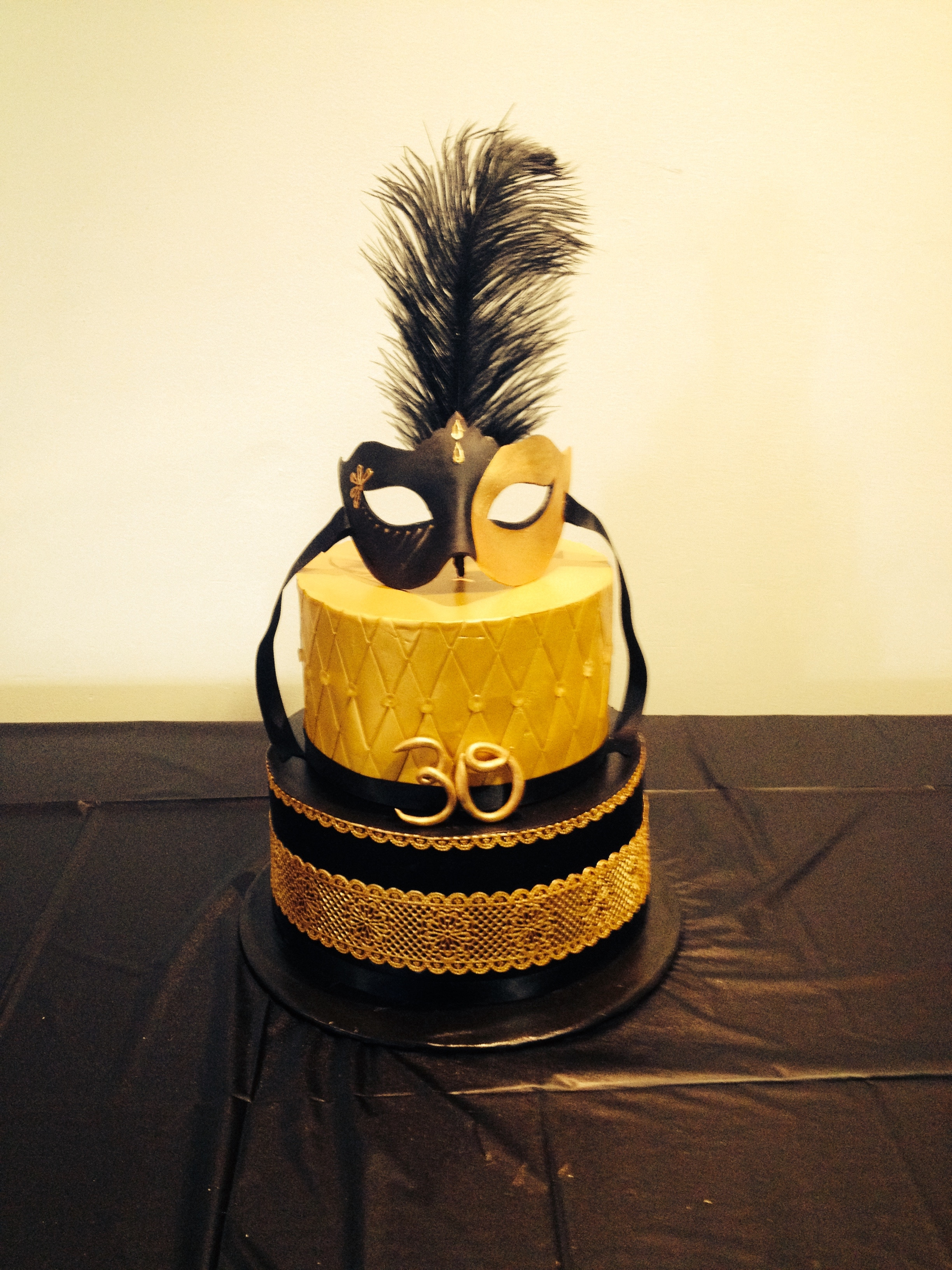 Best ideas about Black And Gold Birthday Cake
. Save or Pin Unconventionally Beautiful Black and Gold Wedding Cakes Now.