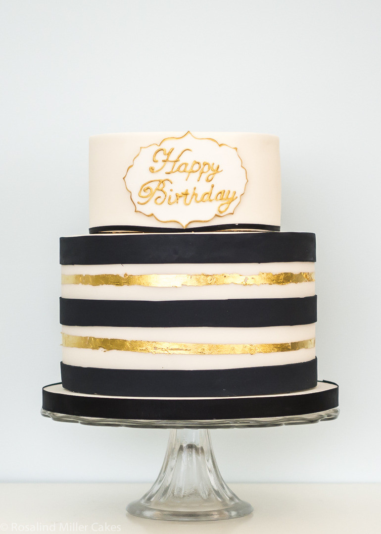 Best ideas about Black And Gold Birthday Cake
. Save or Pin Black and Gold Birthday Cake Now.