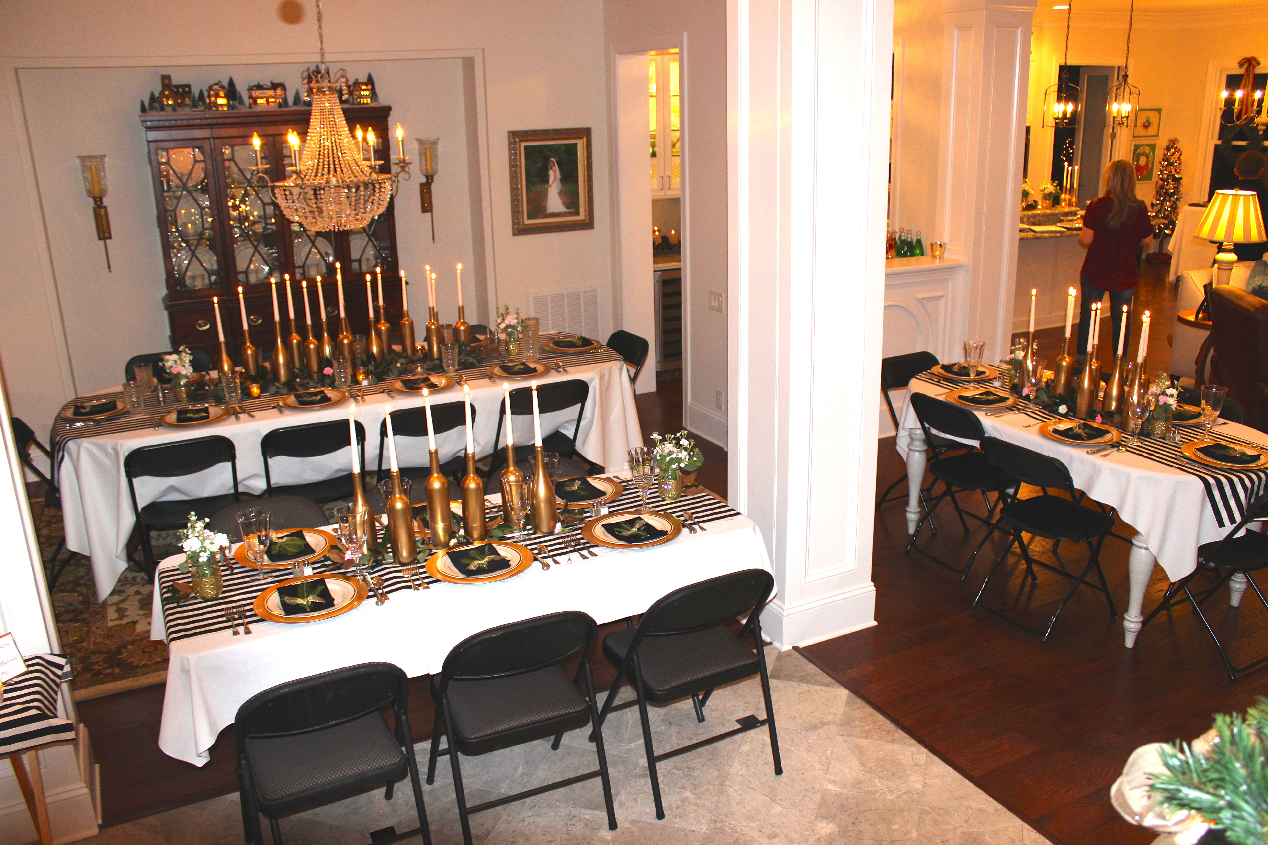 Best ideas about Black And Gold Birthday Decorations
. Save or Pin Gold Black and White My 30th Birthday Dinner Party Now.