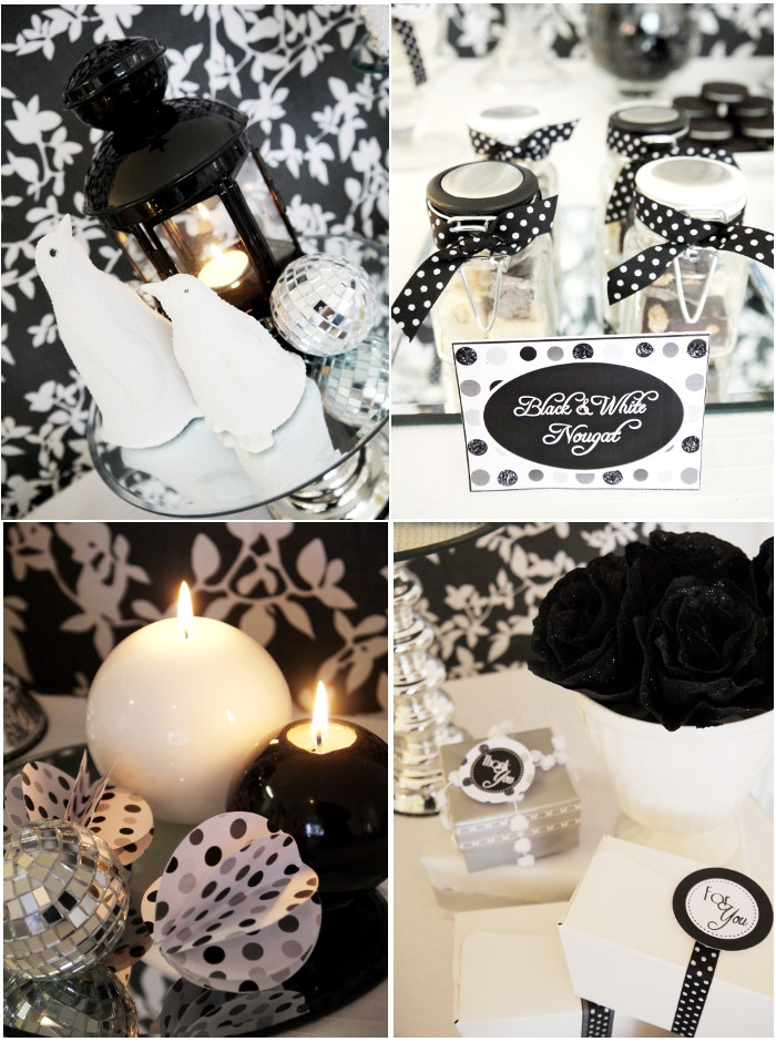 Best ideas about Black And White Birthday Party
. Save or Pin A Glitter and Snow New Year s Eve Party Party Ideas Now.