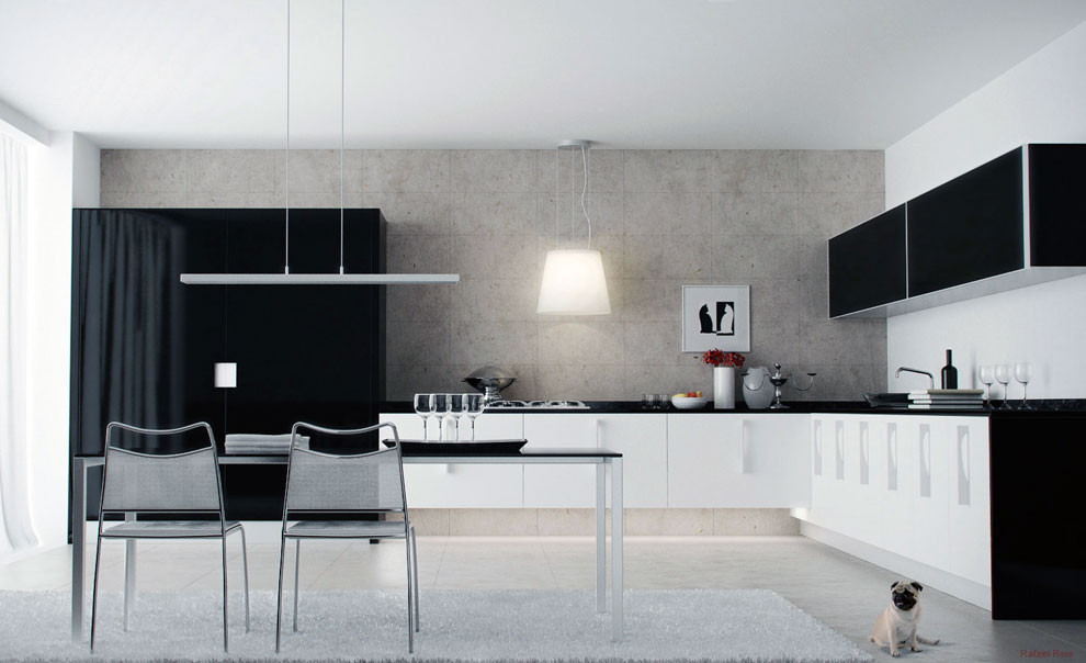 Best ideas about Black And White Kitchen Decor
. Save or Pin Black and White Kitchen Cabinets Now.